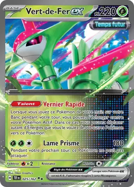 025/162 : Vert-de-Fer EX - Forces Temporelles - TEFFR - Manga Cash