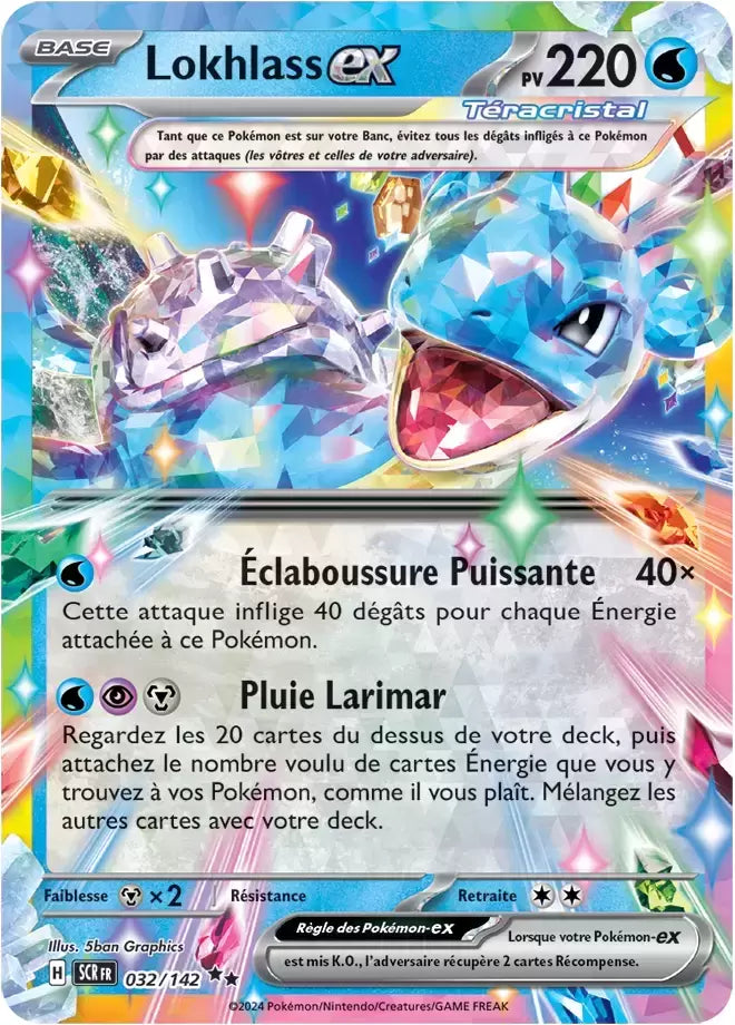 032/142 : Lokhlass EX - Couronne Stellaire - SCRFR