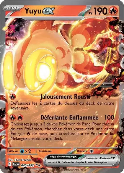 040/193 : Yuyu EX - Évolutions à Paldea - PALFR