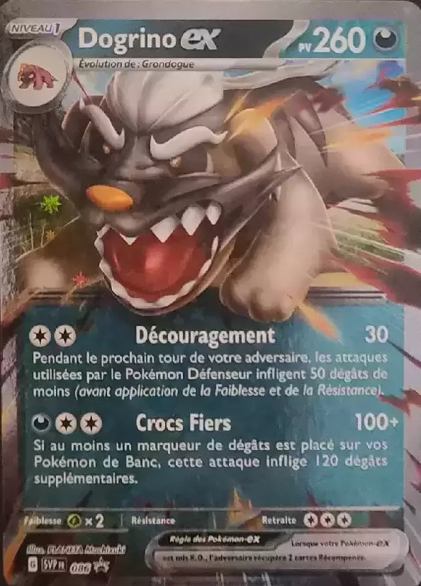 086 PROMO : Dogrino EX - Cartes Promo Ecarlate et Violet - SVPFR