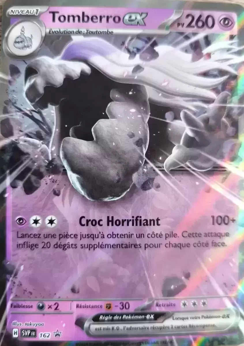 162 PROMO : Tomberro EX - Cartes Promo Ecarlate et Violet - SVPFR