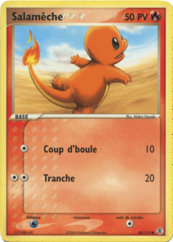 Salamèche 58/112, carte Rouge Feu & Vert Feuille (FL), en vente à Manga Cash à Ans, province de Liège.