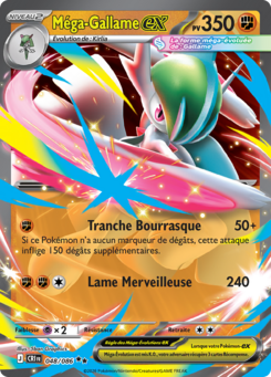 Méga-Gallame EX 048/086, carte Chaos Ascendant (CRI), en vente à Manga Cash à Ans, province de Liège.
