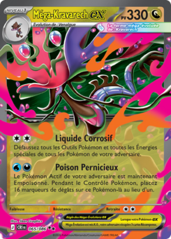 Méga-Kravarech EX 065/086, carte Chaos Ascendant (CRI), en vente à Manga Cash à Ans, province de Liège.