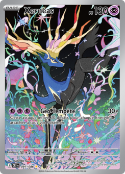Xerneas 091/086, carte Chaos Ascendant (CRI), en vente à Manga Cash à Ans, province de Liège.