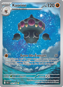 Kaorine 092/086, carte Chaos Ascendant (CRI), en vente à Manga Cash à Ans, province de Liège.