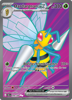 Dardargnan EX 098/086, carte Chaos Ascendant (CRI), en vente à Manga Cash à Ans, province de Liège.