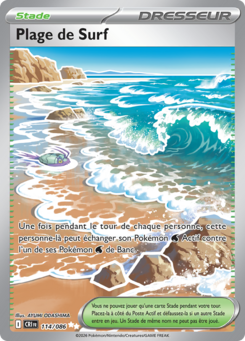 Plage de Surf 114/086, carte Chaos Ascendant (CRI), en vente à Manga Cash à Ans, province de Liège.
