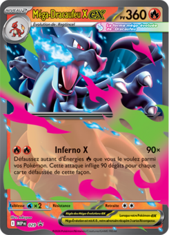 Méga-Dracaufeu X EX MEP029 carte Pokémon Manga Cash Ans Liège