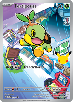 Tortipouss MEP040 carte Pokémon Manga Cash Ans Liège