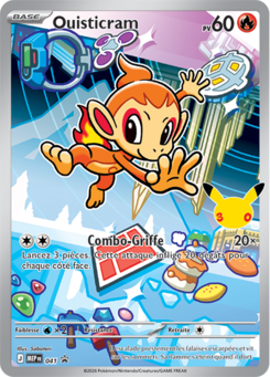 Ouisticram MEP041 carte Pokémon Manga Cash Ans Liège