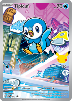 Tiplouf MEP042 carte Pokémon Manga Cash Ans Liège