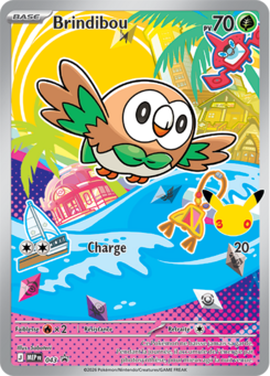Brindibou MEP043 carte Pokémon Manga Cash Ans Liège