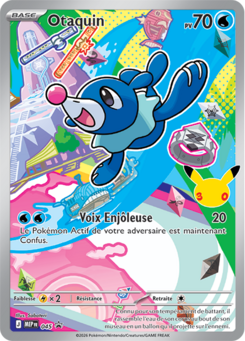 Otaquin MEP045 carte Pokémon Manga Cash Ans Liège
