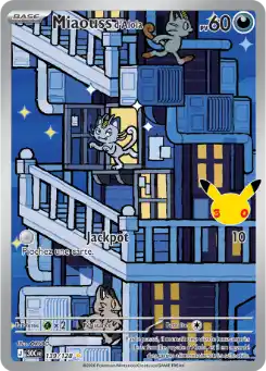 Miaouss d'Alola 139/128, carte 30ᵉ Anniversaire (30C), en vente à Manga Cash à Ans, province de Liège.