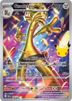 Gromago 142/128, carte 30ᵉ Anniversaire (30C), en vente à Manga Cash à Ans, province de Liège.