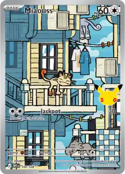 Miaouss 144/128, carte 30ᵉ Anniversaire (30C), en vente à Manga Cash à Ans, province de Liège.