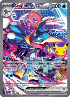 Amphinobi EX 148/128, carte 30ᵉ Anniversaire (30C), en vente à Manga Cash à Ans, province de Liège.