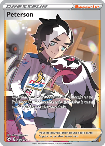 Carte Pokémon Peterson 069/072 - Destinées Radieuses - Manga Cash Liège