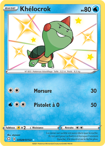 Carte Pokémon Khélocrok SV028/SV122 - Destinées Radieuses - Manga Cash Ans