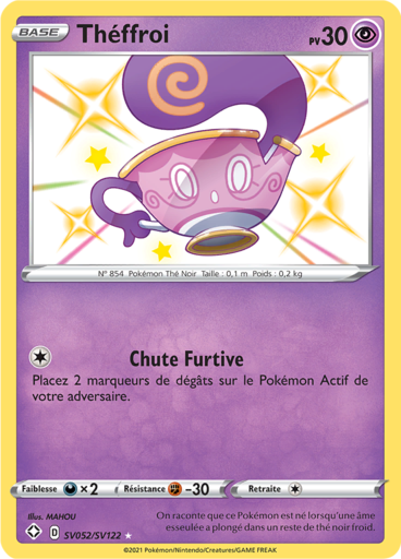 Carte Pokémon Théffroi SV052/SV122 - Destinées Radieuses - Manga Cash Ans