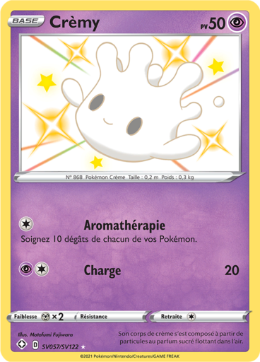 Carte Pokémon Crèmy SV057/SV122 - Destinées Radieuses - Manga Cash Ans