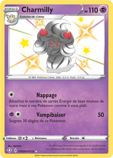 Carte Pokémon Charmilly SV058/SV122 - Destinées Radieuses - Manga Cash Ans