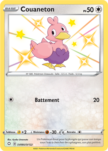 Carte Pokémon Counaeton SV095/SV122 - Destinées Radieuses - Manga Cash Ans