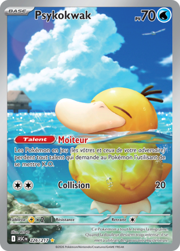 Carte Pokémon Psykokwak 226/217 - Héros Transcendants - Manga Cash Ans (Liège)