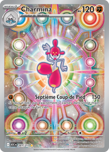 Carte Pokémon Charmina 241/217 - Héros Transcendants - Manga Cash Ans (Liège)