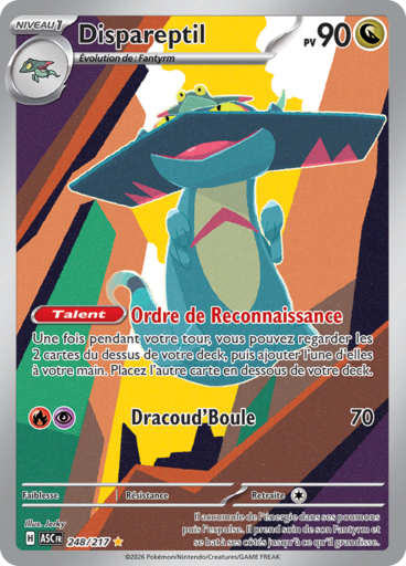 Carte Pokémon Dispareptil 248/217 - Héros Transcendants - Manga Cash Ans (Liège)