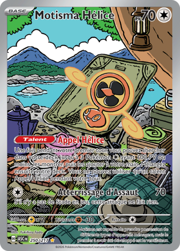 Carte Pokémon Motisma Hélice 250/217 - Héros Transcendants - Manga Cash Ans (Liège)