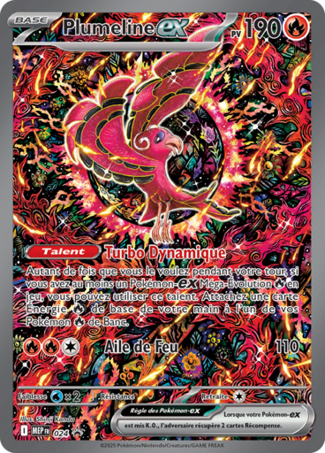 Carte Pokémon Plumeline EX MEP024 disponible chez Manga Cash à Liège