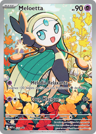 Carte Pokémon Meloetta MEP026 disponible chez Manga Cash à Ans