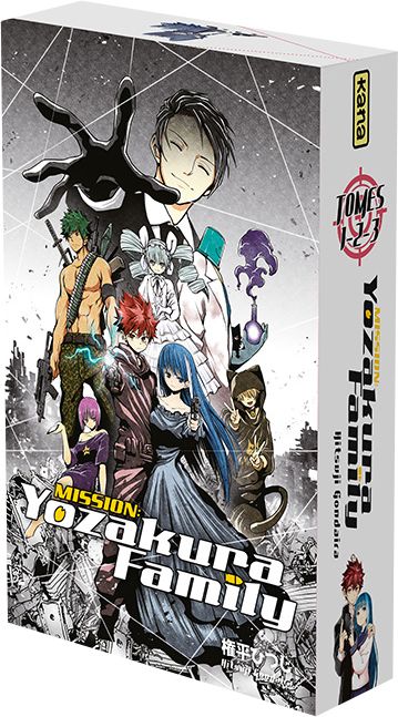 Mission : Yozakura Family (Coffret Starter) : Tomes 01 à 03 (2+1 gratuit)