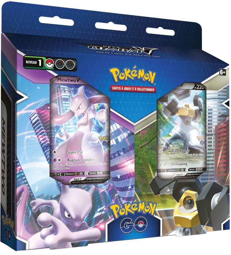 Deck de Combat Pokémon GO : Mewtwo VS Melmetal