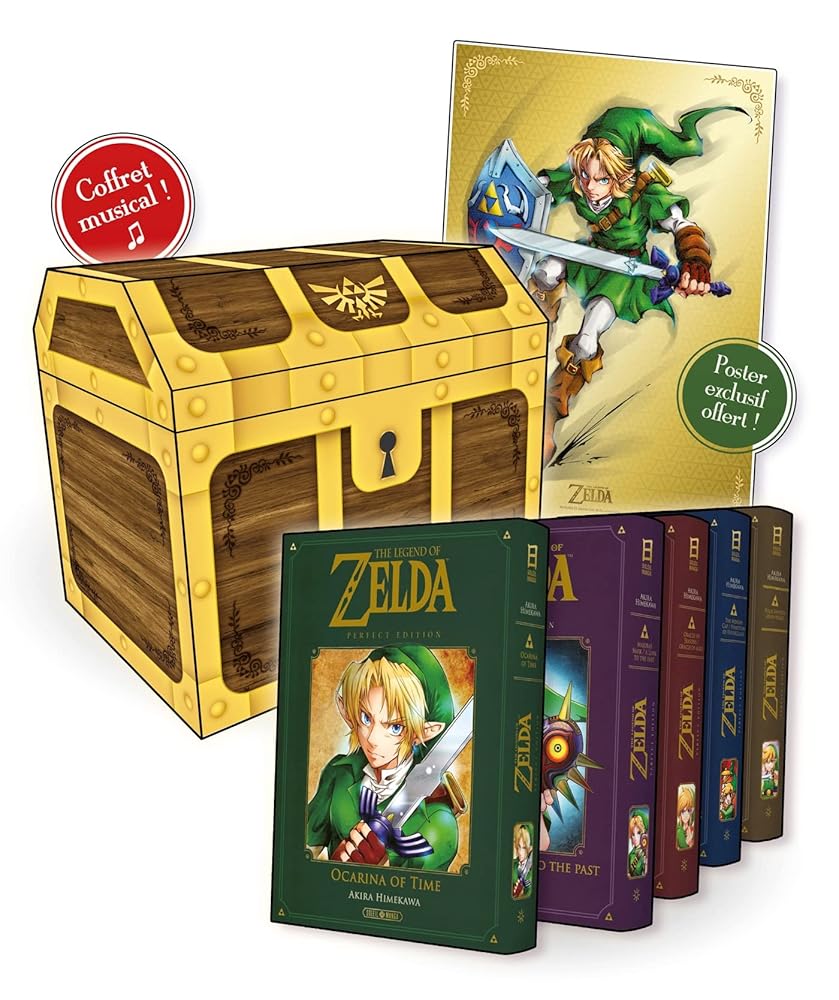 Zelda Manga Coffret cover image