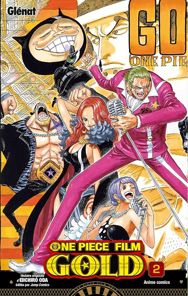 One Piece Anime comics - Film Gold - Tome 02 cover image