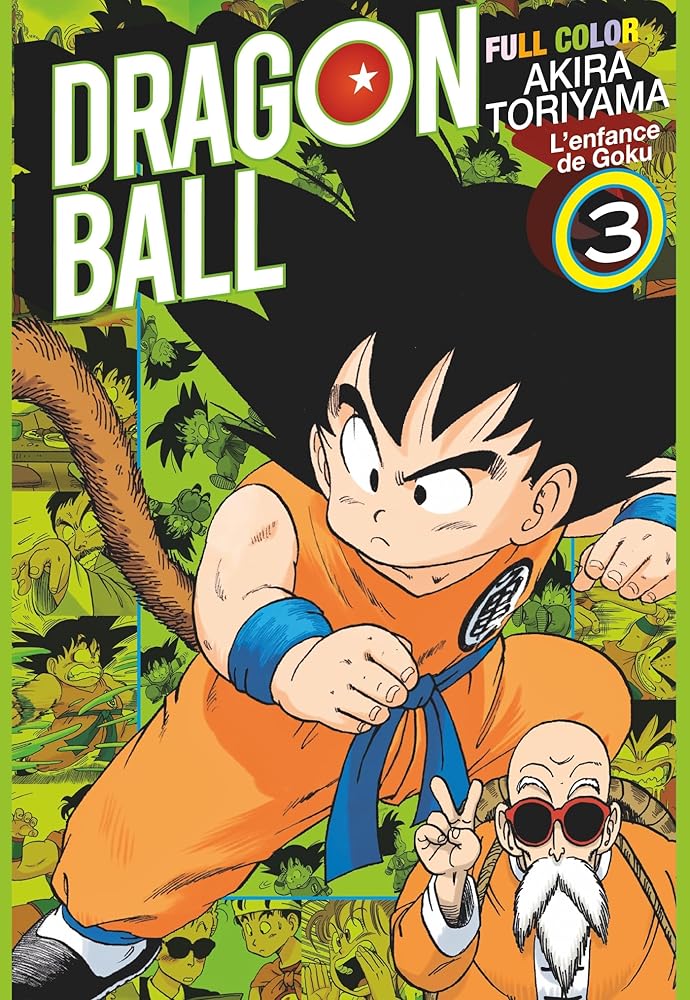 Dragon Ball - Full Color - L'enfance de Goku - Tome 03 cover image