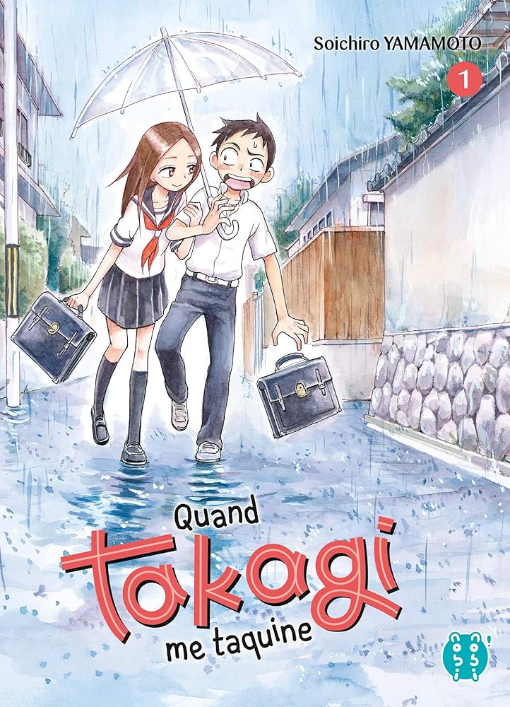 Quand Takagi me taquine T01 cover image