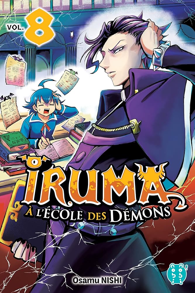 Iruma à l'école des démons T08 cover image