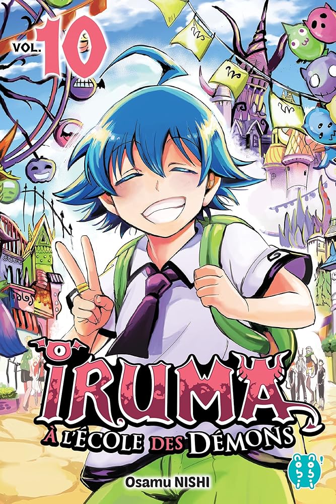 Iruma à l'école des démons T10 cover image