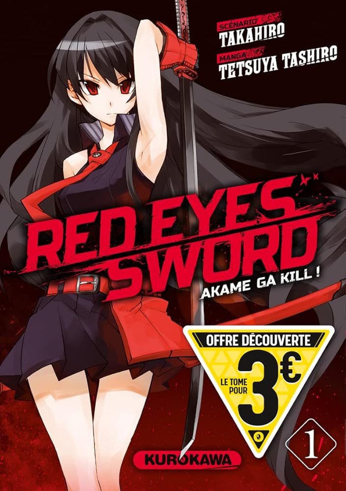 Red Eyes Sword - Akame Ga Kill - tome 1 cover image