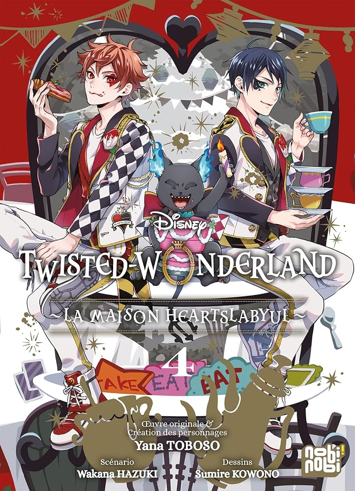 Twisted-Wonderland - La Maison Heartslabyul T04 cover image