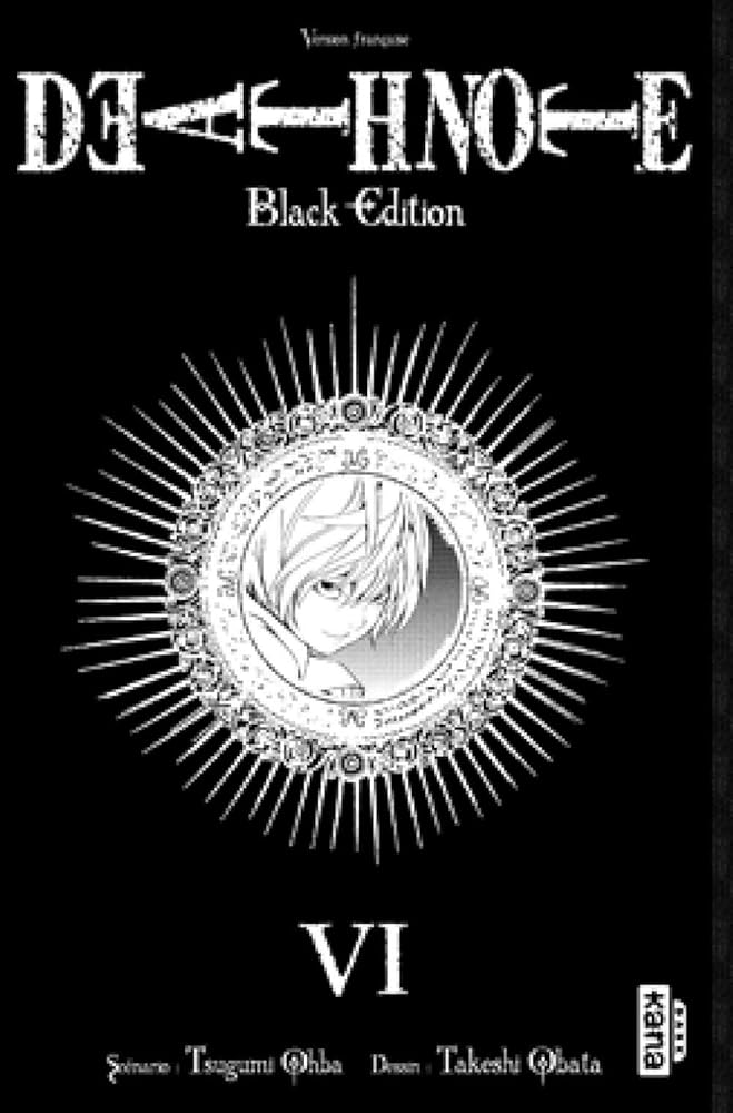 DEATH NOTE - BLACK EDITION - Tome 6 cover image