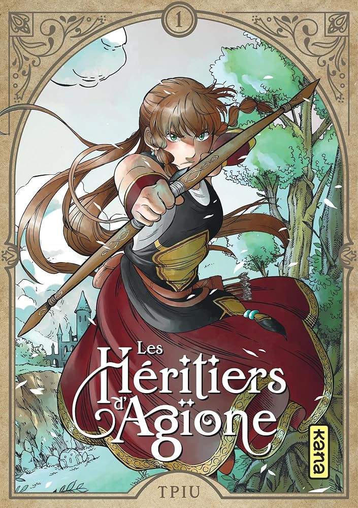 Les héritiers d'Agïone - Tome 1 cover image