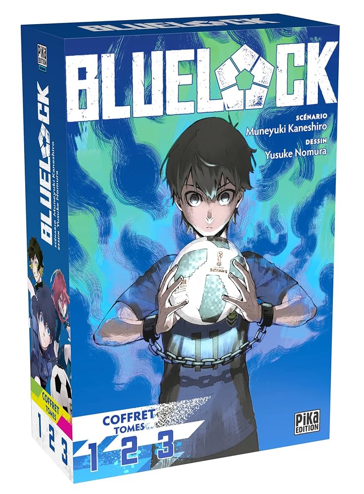 Blue Lock Coffret T01 à T03 cover image