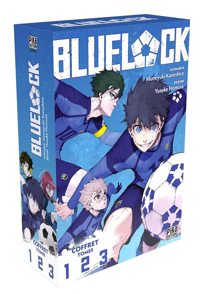 Blue Lock Coffret T01 à T03 cover image