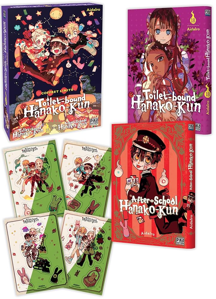 Toilet-bound Hanako-kun Coffret T18 + After-school Hanako-kun cover image