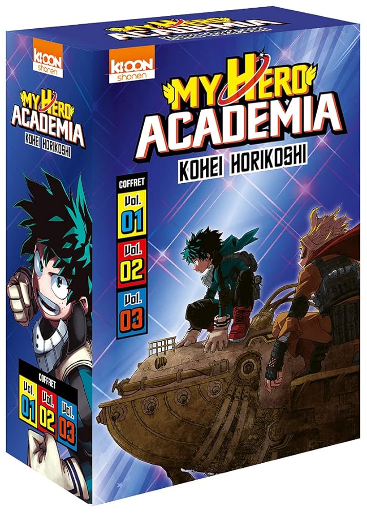Coffret My Hero Academia vol. 1 à 3 cover image